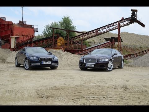 Test Video Comparativ Jaguar XJ vs BMW Seria 7 Tribut BMW M3