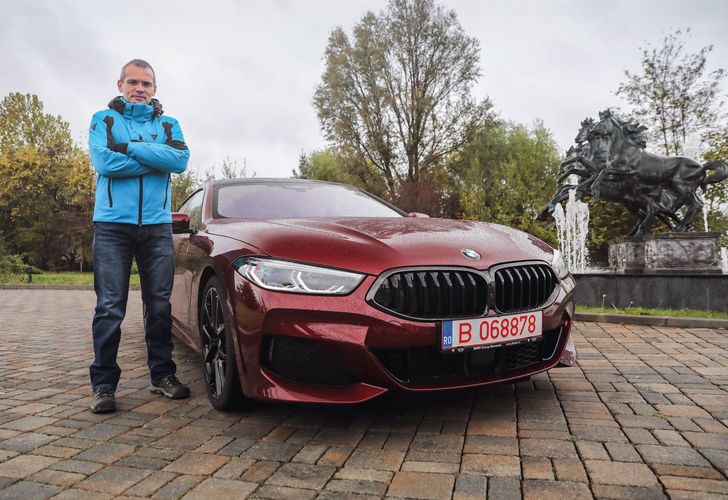 Adelin Petrișor și BMW Seria 8 Gran Coupé: Corespondentul pasiunii